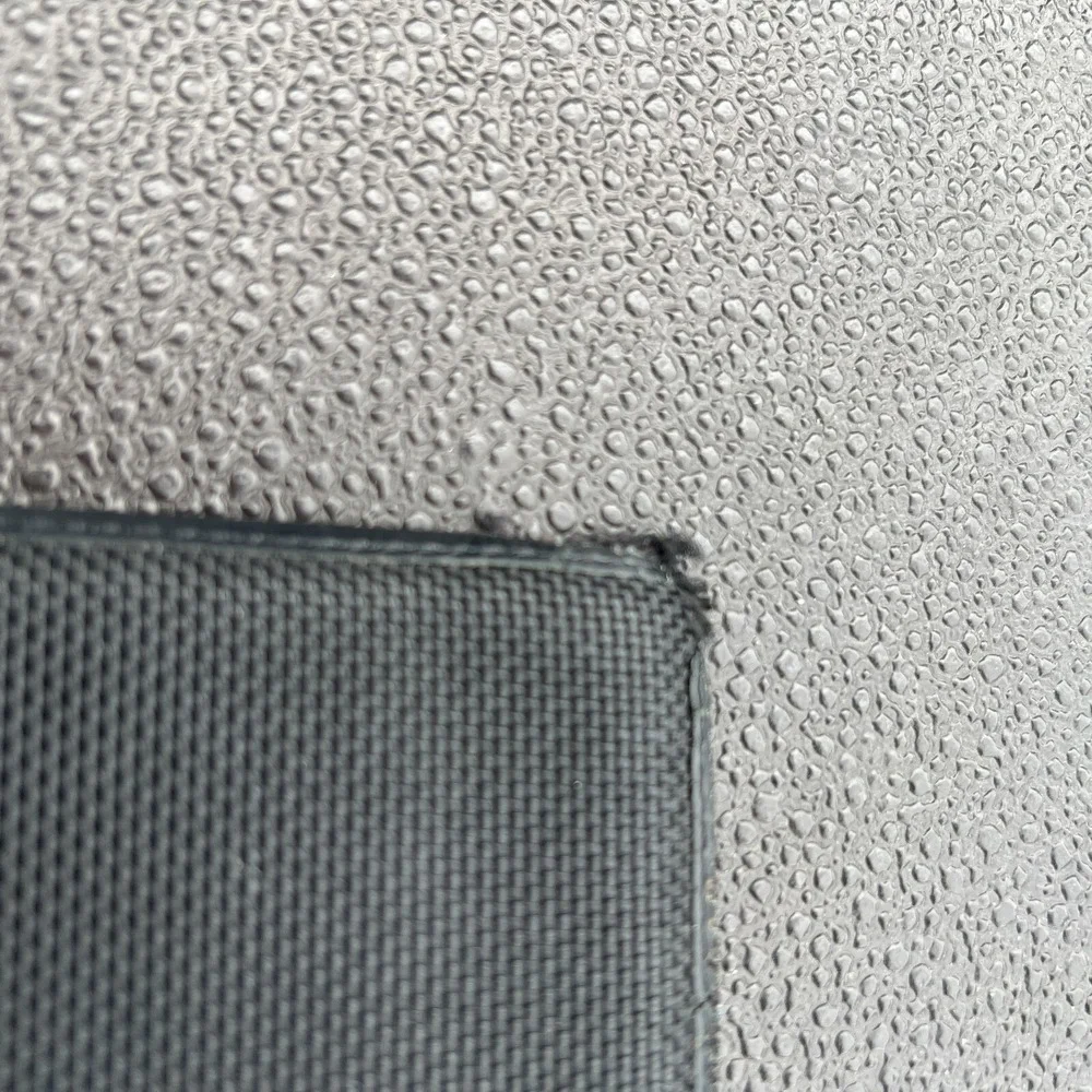 TUMI Black Ballistic Nylon Leather Double Billfold EDC Mens Wallet RFID Protect